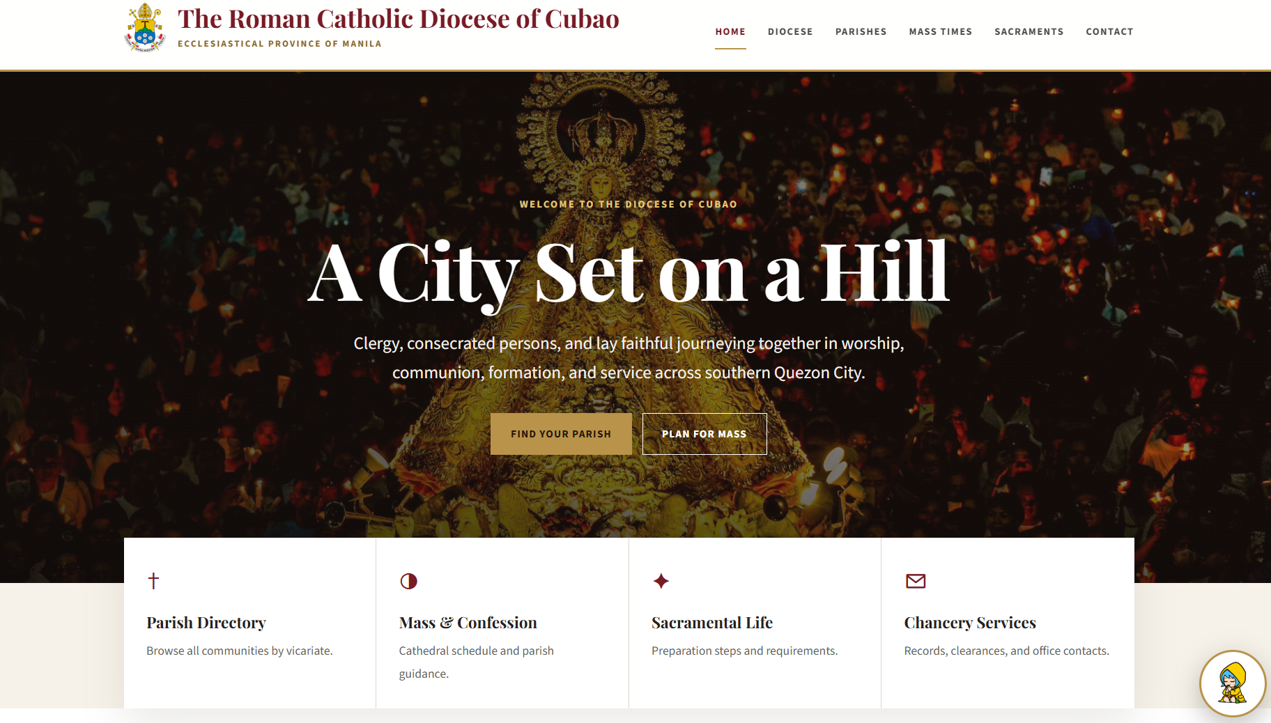 Roman Catholic Church of Cubao page preview